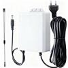 Aedlcal Mini UPS 12V 2A Gruppo di Continuità DC 3600mAh con Batteria Integrata, IP65 Impermeabile, Alimentatore di Backup per Router WiFi, Modem ONT, Telecamera CCTV, Sistema di Allarme, Switch di Rete