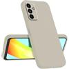 Longstong Custodia Compatibile con Samsung Galaxy A13 5G / A04s / A04 (6.5), Sottile Antishock Personalizzata Design Minimalista - Bianco antico