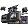 Garsent Dash Cam Frontale, Dash Camera per Auto, Telecamera per Auto 1080P Full HD con Grandangolo di 120°, Super Visione Notturna, Registrazione in Loop, Rilevamento di Movimento, WDR,