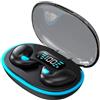 YYGGWL X55 Auricolari Per Dormire Mini Cuffie Auricolare Bluetooth Stereo Nascosto(Black)