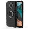 TANYO Cover per Xiaomi Poco F2 PRO/Pocophone F2 PRO 5G, Custodia TPU/PC Hybrid Custodie con 360° Supporto, Antiurto Guscio Protezione Bumper Case Caso, Nero