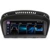 GONFEN Autoradio Linux Navigatore per BMW 3/5/6ER E90 E91 E92 E93 E60 E61 E63 E64 2005-2008 con sistema CCC GPS senza fili CarPlay Android Auto Airplay WiFi Bluetooth 5.1 USB DSP OEM Idrive 8,8 HD Schermo