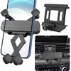 LUNQIN Supporto per telefono da auto per Audi Q5 2017-2025, 2018 2019 2020 2021 2022 2023 2024 2025 SQ5 Sportback Accessori per auto Decorazione d'interni Staffa per smartphone cellulare cellulare
