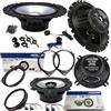 EvoTuning Kit 6 Casse Altoparlanti per Fiat Grande Punto, Punto Evo Anteriori e Posteriori Alpine Sxe 1750S+1325S Set 2 Woofer 165 mm +2 tweeter + 2 Coassiali 13cm +2 Coppie Anelli e Cavi Adattatori