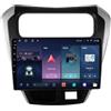 LIUYANYAN Autoradio 2 Din Bt Car Radio Car Play per SUZUKI Maruti Alto 800 2014 Compatibile con [Wireless] A-Pple Carplay Android Auto Bluetooth Am/Fm/Rds Radio, 4 Nucleo 1G+16G