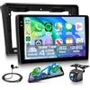 Rimoody 4G+128G Android Autoradio per FIAT Ducato 3/Peugeot Boxer 2/Citroen Jumper 2 2006-2022 9 Pollici Incell Schermo Autoradio con Wireless Carplay Android Auto GPS Navi WiFi Bluetooth FM/RDS/EQ/USB/SWC