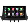 LIUYANYAN Autoradio 2 Din Bt Car Radio Car Play per Renault Megane 3 Fluence 2008-2014 Compatibile con [Wireless] A-Pple Carplay Android Auto Bluetooth Am/Fm/Rds Radio, 4 Nucleo 1G+16G