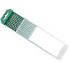 HGUHP Elettrodi for saldatura TIG Elettrodi di tungsteno (verde, WT20) Elettrodi for saldatura ad arco di argon Confezione da 10, diametro 2,4 mm Lunghezza 150 m(Diameter 2.4MM Length150M)