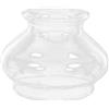MAGICLULU Paralume in Vetro per Lampada a Olio Decorativa, Facile da Rimuovere, Compatibile con Lampade a Cherosene per Casa e Camera, Design Semplice e Atmosfera Calda