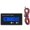 Bewinner Display della capacità della batteria, tester di capacità della batteria GY-6GS Indicatore del monitor della capacità della batteria impermeabile Display LCD 12-84V Indicatore della batteria Voltmetro