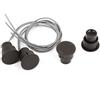 Ruilogod 2 pezzi Nessuna porta incassata Contatto Allarme magnetico Allarme reed Switch