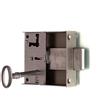 Antikas - Serratura per mobili, cassetto, armadio - H x B 72 x 63 - Dimensione mandrino 50 mm