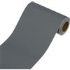 QUARKZMAN Bordi Da Parati Autoadesivi Nastro Decorativo 10 Cm X 5 M Grigio