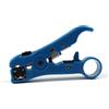 BE-TOOL - Pinza spelafili universale, per TV piatta o rotonda, Cat5, Cat6, colore: blu