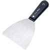 SENRISE Raschietto per vernice, 100 mm, in acciaio inox, multi-standard, per cartongesso, per rimuovere vernice o detriti