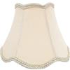 Homoyoyo Paralume Europeo a Campana Piccolo 25 CM per Lampada da Parete e da Tavolo E27 Paralume di Ricambio per Lampada Vintage per Soggiorno e Camera da Letto