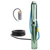 Generico 4GS11 POMPA SOMMERSA PER POZZI LOWARA 4GS11M HP1.5 V230 MONOFASE 90LTMIN 9.4BAR MAX (V230+CAVO 30MT+CONDENSATORE)