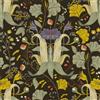 VEELIKE Carta da Parati Floreale Nera Vintage Carta Adesiva Foglie Tropicali Fotomurali Pellicola Autoadesiva Fiori Pellicola Adesiva per Mobili Camera da Letto Adesivo per Mobili Bagno 44.5cm×300cm