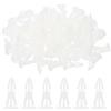 PATIKIL Distanziatore Supporto PCB, 50pz 10mm/0,39 Altezza di Supporto Standoff PCB Isolamento Scheda Colonna Testa Rotonda Supporto in Plastica per Scheda PCB PC, Bianco