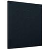 Parama Piatto Doccia 90x90 cm Nero Effetto Pietra Quadrato in SMC Riducibile Samos