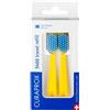 Curaprox CS 5460 Spazzolino da denti-per set da viaggio/Ultra Soft Rimozione della placca/Giallo-Blu/Ricarica Duo-pack/Made in Switzerland