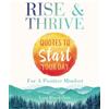 Lisa Blackshaw RISE & THRIVE: Quotes To Start Your Day For A Positive Mindset