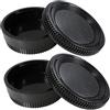 BEIZMEI 2pezzi Lens Posteriore Cap+2 pezzi Tappo Corpo compatibile con per Nikon F/AI Mount DSLR Fit D7500 D750 D700 D810 D800 D800E D610 D600 D7100 D5300 D7000 D5 D7500(2 Set)