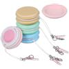 Alipis Pulitore per Schermo Telefono 4 Pezzi con Laccio in Silicone e Pp Rimuove Impronte per Obiettivi Fotocamera e Smartphone come Regalo Decorativo Colore Casuale
