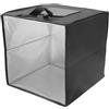KKPLZZ Mini Scatola Luminosa per Studio Fotografico da 30 Cm, Tenda Fotografica Pieghevole Portatile a LED con 6 Sfondi Colorati per la Fotografia di Piccoli Prodotti