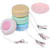 Homoyoyo Kit 4Pezzi Pulitore Schermo Smartphone in Silicone e PP con Cordino e Fibbia, Rimuove Olio, Facile da Trasportare, per Computer, Laptop, Regalo e Decorazione