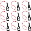 UKCOCO 10 Pezzi Attrezzo in Plastica per Serraggio Viti con Laccio, Adattatore Verticale per Fotocamere Sportive e Action Camera, Accessori Compatti e Facili da Usare