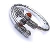 Wonder Care Rudraksha Shiv Om Trishul Damroo Kada per uomo, bracciale Lord Shiva Bahubali per uomo, ragazzo | Ottone religioso Kada | Bracciale misura libera per Maha Shivratri