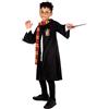 Harry Potter Costume | Mantello Gryffindor | Travestimento Bambino Hogwarts | Vestito da Magno per Bambini Nero 7-8 anni