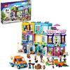 LEGO 41704 Friends L'Immeuble de la Grand-Rue, Casa delle bambole Heartlake City con Caffè e Salotto da parrucchiere, 7 Mini Bambole