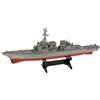 sporful 1:350 Scala Plastica Modello USS Burke DDG-51 Replica Nave da Guerra Regalo da Collezione per Bambini e Adulti