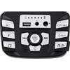 RiseNova Pannello di controllo centrale per auto elettrico con lettore musicale, display di potenza narrativa per bambini, console per passeggino (C 12 V)