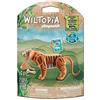 Playmobil 71055 Wiltopia Tiger, Animal Toy,for Children 4-10, Sustainable Toy Animals, Tiger Toy, Collectible Toy for Kids, Made Form 80% Recycled Material