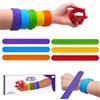 exatta Set di 6 giocattoli antistress in silicone, braccialetti sensoriali | Autismus und Stressabbau, Sensorik Spielzeug für ADHS, Fidget Sensorik, Anti Stress Spielzeug für Kinder ab 3 Jahr