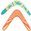 Guador Boomerang, 2 Pezzi Boomerang dei Bambini di Legno per Allaperto Boomerang a Forma di V Bambini all'apert Giocattolo Sportivo(Due Stili)