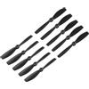QUARKZMAN 10pz RC Eliche 5x4.5 CW CCW 2-Elica Principale Rotori per RC Aeronautica Quadcopter Sostituzione Elica Nero