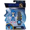 Sonic the Hedgehog 2 The Movie Action figure articolato, da 10 cm, da collezione (Sonic)