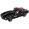 TQBODWX Auto In Miniatura 1 64 Per Il Modello Di Auto In Lega BMW 507 Del 1957, Da Esposizione Per Hobby Per Adulti(Black and red)
