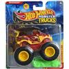 Hot Wheels Monster Trucks Dragonizer, Beast Bashers 4/6 con auto schiacciata