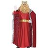 GUIRMA Costume re magio rosso uomo Gaspare presepe vivente taglia L