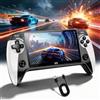 Wlinfetity 20000+ Giochi X9 Retro Console Palmare 5.5 pollici IPS - 10+ Emulatori Gamepad esterno Uscita TV Batteria 5H