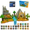 Spiele Kontor Hamburg Mattoncini magnetici Egitto, 150 pezzi, mattoncini magnetici per bambini | Blocchi magnetici Egitto, pietre magnetiche, regalo per ragazzi e ragazze, 3-10 anni, 0,8 mm di spessore doppio