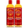 Creme of Nature Argan Oil Sulfate-Free Moisture & Shine Shampoo, Shampoo Senza Solfati all'Olio di Argan, 350 ml (Confezione da 2)