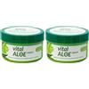 MUNTRADE Sorbetto Idratante Aloe Vera 2x250 ml | Crema Gel Viso e Corpo con Aloe Vera Bio | Texture Leggera e Rinfrescante | Doposole e Post-Depilazione | Vegan, Senza Parabeni e Siliconi