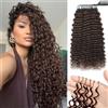 Renyarch Miracle Deep Wave Mini Knots Crochet Human Hair Bundles for Black Women 22 Pollici Crochet Human 200g 160c Black Water Wave Wet and Wavy Invisible Knotless Curly Extensions