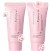 TUOSHITONG Sakura - Gel esfoliante per viso e corpo, pulizia profonda dei pori per rimuovere punti neri, scrub viso idratante per il corpo, esfoliante delicato per tutti i tipi di pelle, 2 pezzi